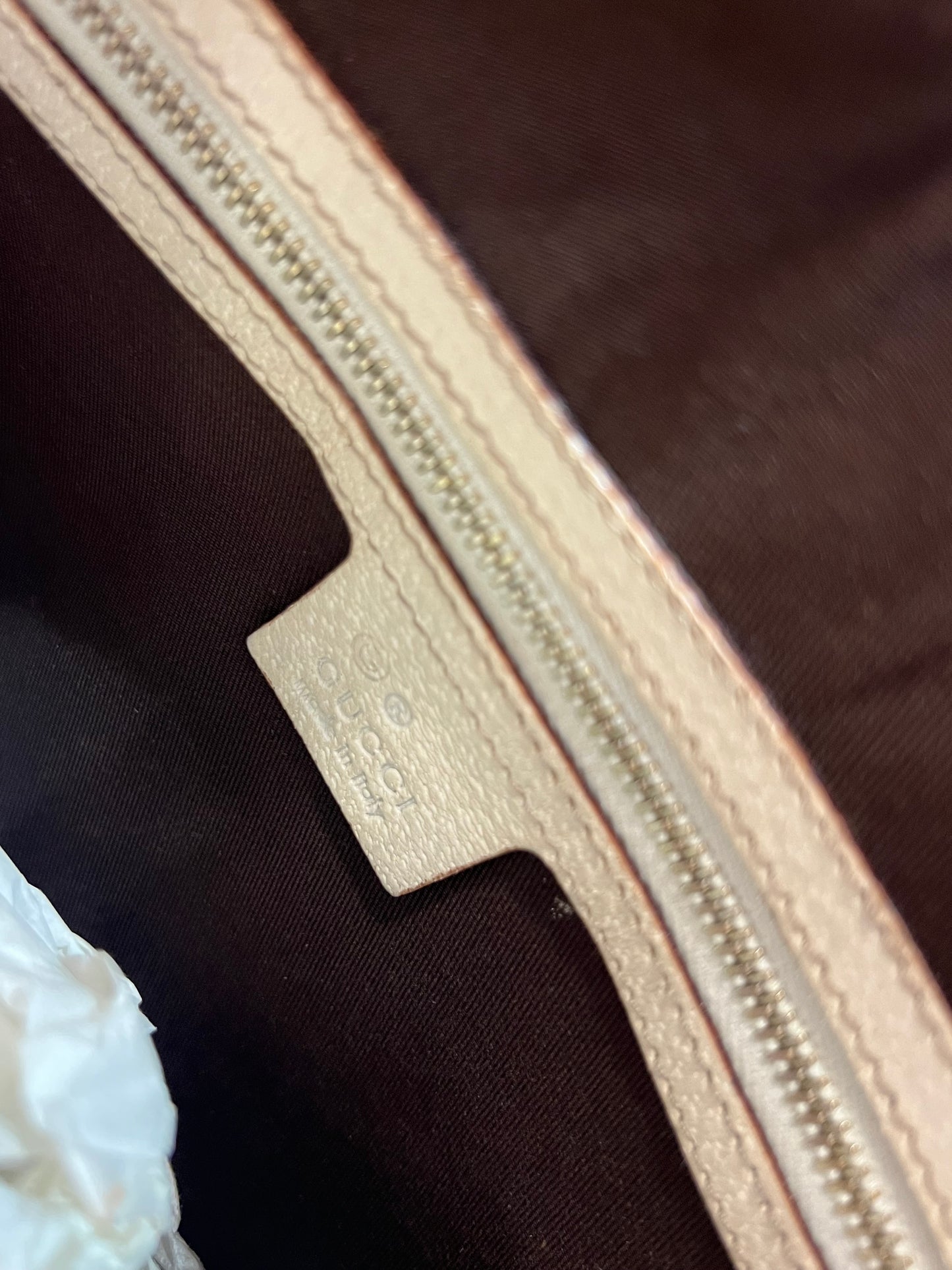 Gucci Boston Web GG Canvas con Lucchetto