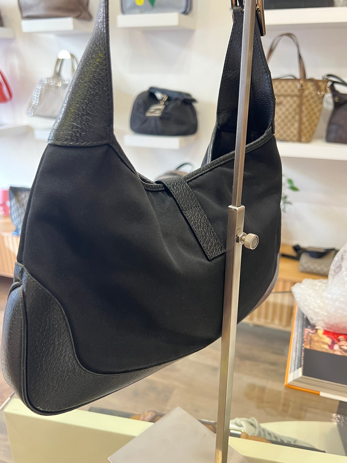 Gucci Jackie Nylon Nero