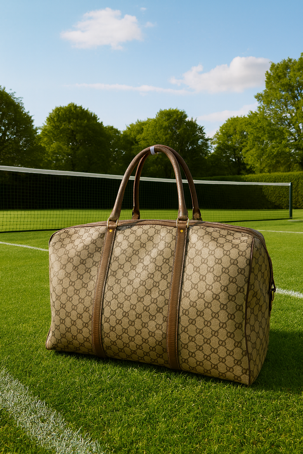 Borsa da viaggio Gucci GG Supreme