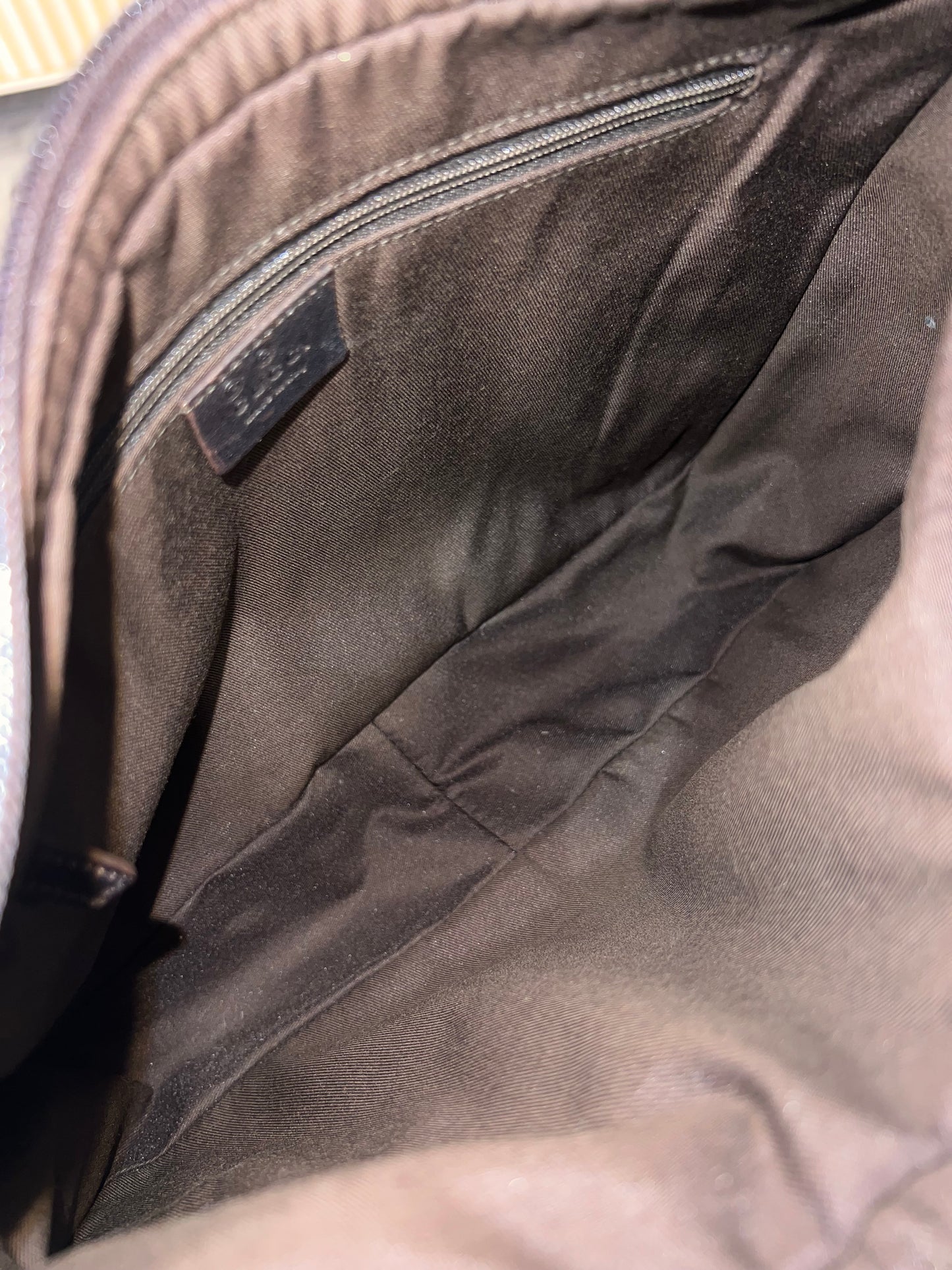 Gucci Hobo GG Nylon Marrone