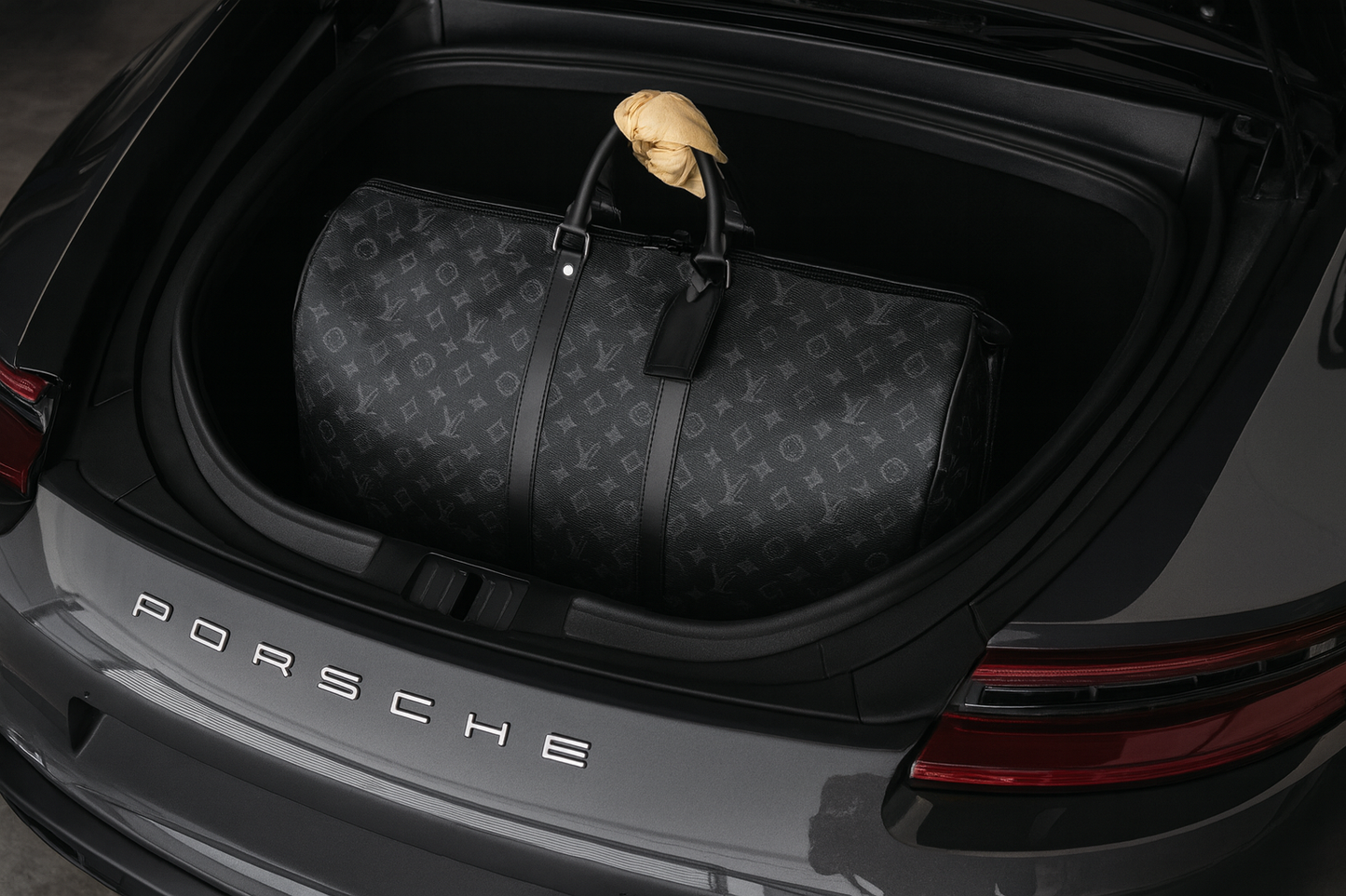 Louis Vuitton Keepall 55 Monogram Eclipse