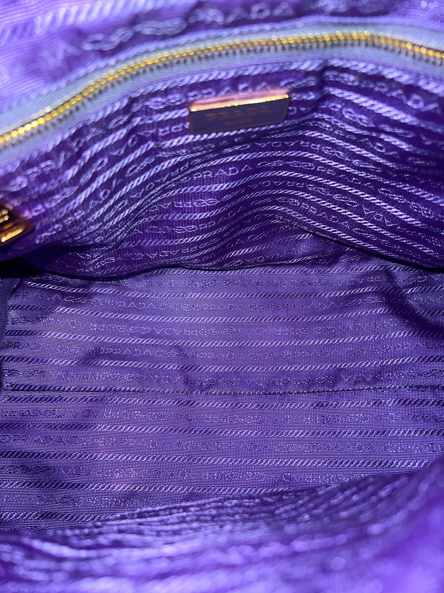 Prada Tote in Nylon Viola
