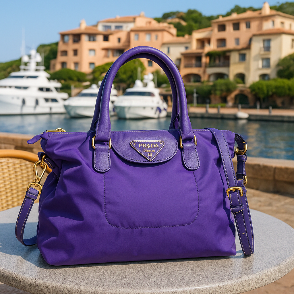 Prada Tote in Nylon Viola