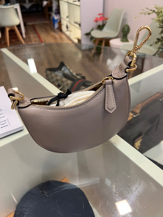 Fendi Nano Fendigraphy in Pelle Taupe - NUOVA