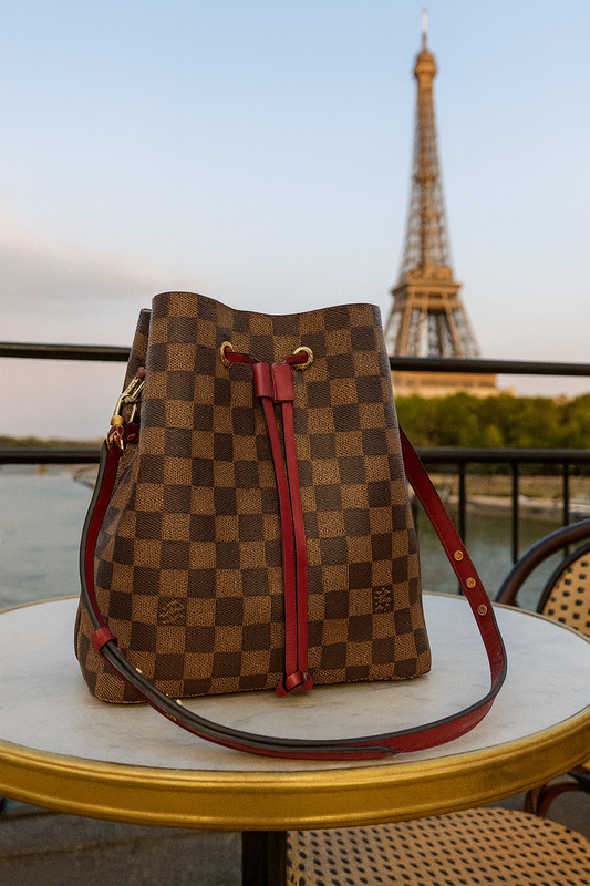 Louis Vuitton NéoNoé Damier Ebene con Dustbag e Cartellini